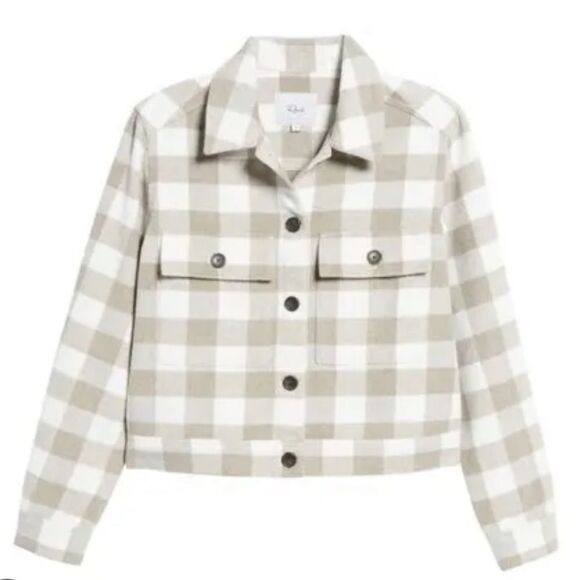 Rails Steffi Plaid Flannel Jacket NWOT - Picture 4 of 15